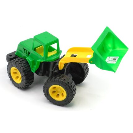 Tractor cu cupă în asort. Tractor cu cupă , o mașină excelentă pentru jocuri de rol.Avantajele jucăriei: 	Culori strălucitoare și saturate. 	Design original. 	elemente în mișcare. 	Potrivit pentru a jocuri atât în ​​interior, cât și în aer liber. 	disponibil in 4 variante de culoare.Jocul cu mașina promovează dezvoltarea abilităților motorii fine, gândirea logică și imaginația.Toate jucăriile TM „Maximus” sunt fabricate din plastic certificat de înaltă calitate și coloranți alimentari siguri.