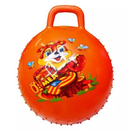 Minge de gimnastică pentru copii (masaj) d. 55 cm