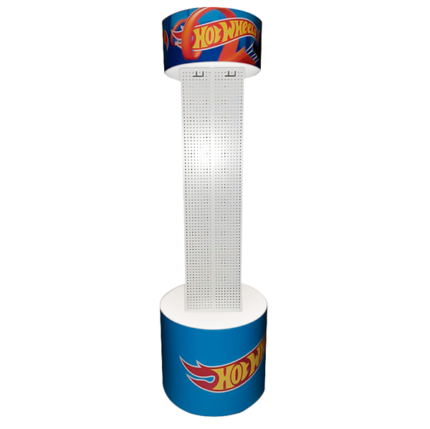 HGD47 Stand rotativ metalic HOT WHEELS