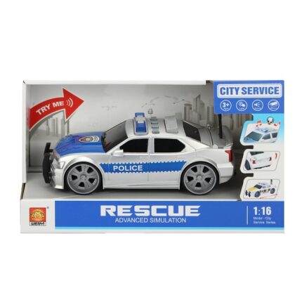 1:16 Инерционная Машина «Police Car» (свет / звук)