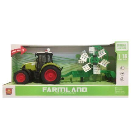 1:16 Инерционный трактор «Trailered Farm Tractor»
