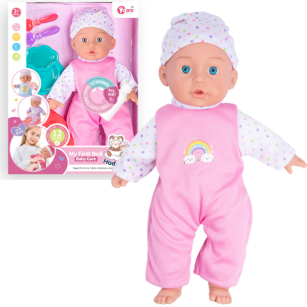 Set de joc "Păpușă cu accesorii”, cu sunet
