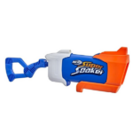 Pistol cu apă Nerf Super Soaker Storm Fii liderul luptei cu apă folosind pistolul Nerf Super Soaker Storm! Acest pistol cu apă este proiectat pentru jocuri dinamice și atacuri puternice cu jeturi de apă. Este ușor de utilizat și potrivit pentru toate vârstele: copii, adolescenți și adulți.Caracteristici: 	Umplere rapidă: doar introduceți partea frontală a pistolului în apă și trageți de mâner. 	Jeturi puternice: împingeți mânerul pentru a elibera un adevărat potop. 	Ușor de utilizat: mecanismul simplu și intuitiv îl face perfect pentru jocuri active.Beneficii pentru copii și adulți: 	Încurajează activitatea fizică și mobilitatea. 	Dezvoltă coordonarea și motricitatea. 	Întărește abilitățile sociale prin interacțiunea în grup. 	Creează energie pozitivă și îmbunătățește starea de spirit.Perfect pentru: 	Jocuri în aer liber. 	Evenimente de vară, petreceri și picnicuri.Producător: Hasbro.Vârsta recomandată: 6+ ani.