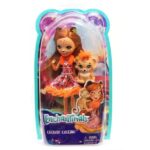 Papusa Enchantimals «Ghepardul Cherish» Mattel EnchanTimals Papusa "Cherish Cheetah si figurina Quick-Quick"Personajele din Enchantimals sunt adorabile si impart o legatura speciala cu prietenii lor animale. Lasa-te vrajit de papusile Enchantimals si micutii lor prieteni.Setul contine: papusa Cherish Cheetah si figurina Quick-Quick.Dimensiue papusa: 15 cmVarsta recomandata: 4 ani +[embed]https://www.youtube.com/watch?v=eSaAUk9YGC0[/embed]