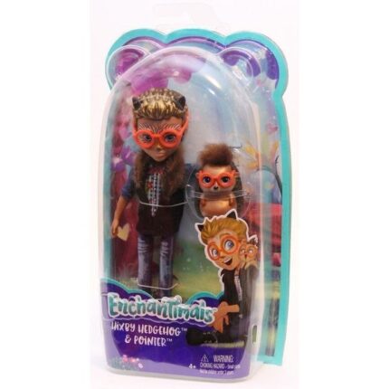 Papusa Enchantimals «Ariciul Hixby & Pointer» Mattel EnchanTimals Papusa "Hiby Hedgehog si figurina Pointer"Personajele din Enchantimals sunt adorabile si impart o legatura speciala cu prietenii lor animale.Lasa-te vrajit de papusile Enchantimals si micutii lor prieteni.Colectioneaza toate personajele Enchantimals din magazinele KIDSCO si recreeaza aventurile lor din poveste, sau inventeaza altele noi.Dimensiune papusa: 15 cmVarsta recomandata: 4 ani +[embed]https://www.youtube.com/watch?v=OtsJUEzumHM[/embed]