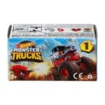 Hot Wheels "Monster Trucks" (minis) as. Встречай особую коллекцию машинок-внедорожников, которых сопернику будет трудно победить, несмотря на их небольшой размер! С помощью пускателя, который есть в каждом наборе, запускай машинку на максимальной скорости для полного разрушения своего оппонента. Ассортимент машинок-внедорожников серии "Monster Truck" от Hot Wheels включает лучших и самых быстрых мини-героев - но все они засекречены. Узнать о том, какая машинка в твоей упаковке можно лишь открыв ее. Каждый набор включает одну маленькую машинку, пускатель и стикер с двумя наклейками. Собери всю коллекцию!