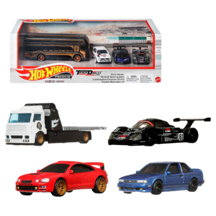 Hot Wheels Коллекционный набор из 4 автомобилей Premium Collector Set, (асс.)
