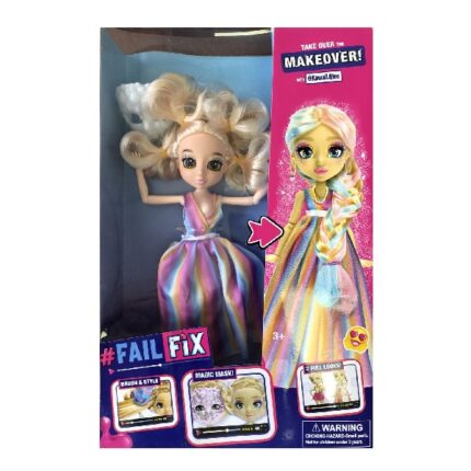 Păpușă cu accesorii Makeover (23см)