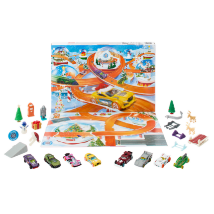 Календарь-адвент Hot Wheels 2024