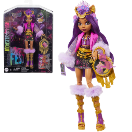 Игровой набор Monster High "Клодин Вульф и Monster Fest", с аксессуарами
