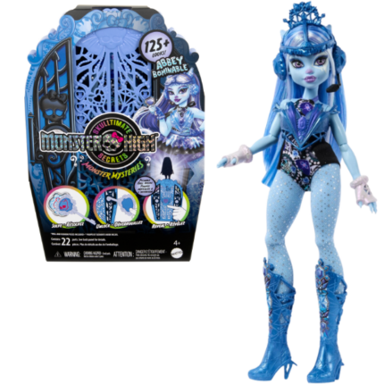 Игровой набор Monster High "Эбби Боминейбл с шкафчиком ", с аксессуарами