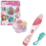 Set pentru decorarea părului cu mărgele Setul pentru decorarea părului cu mărgele va fi o surpriză plăcută pentru fetițe!Dimensiunile pixului 4,5 cm * 5 cm * 25,5 cm