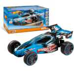 Машинка с дистанционным управлением Hot Wheels «Buggy Gator 1:1» Машина работает на аккумуляторе 6V (включен в комплект), а пульт дистанционного управления работает от 2 батареек AA 1.5V (включены в комплект).Размеры: 47 x 28 x 25 см.