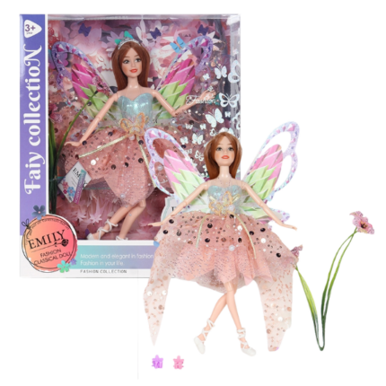 Păpușa "Emily - Zână" cu accesorii