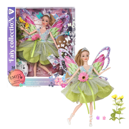 Păpușa "Emily - Zână" cu accesorii