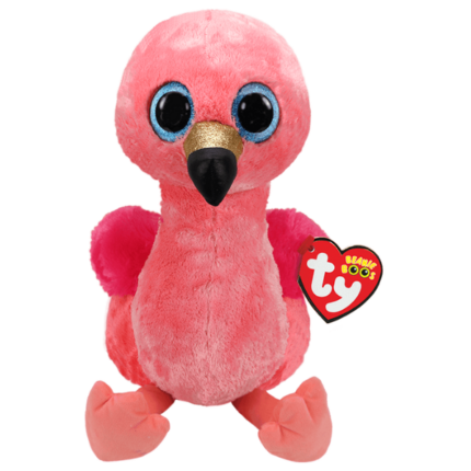 Flamingo roz Gilda 42 cm (Beanie Boos)