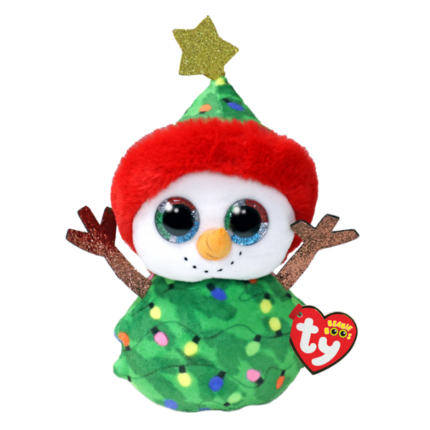 Om de zăpadă verde Garland 15 cm (Beanie Boos)