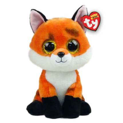 Оранжевая лиса Meadow 33 см (Beanie Boos)