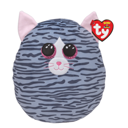Pisică gri cu dungi Kiki 22 cm (Squish Boos)