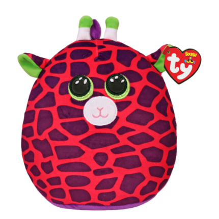 Розовый жираф Gilbert 22 см (Squishy Boos)