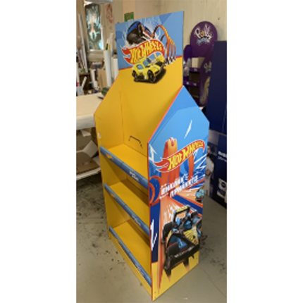 241 Двухсторонний картонный стенд Hot Wheels