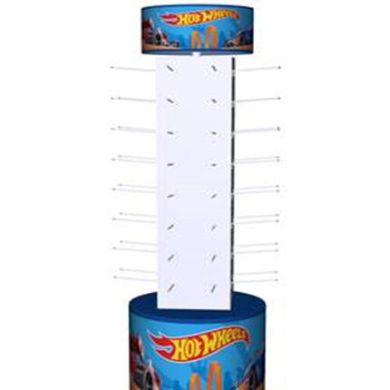 GCX89 Stand rotativ metalic HOT WHEELS 50x160 cm