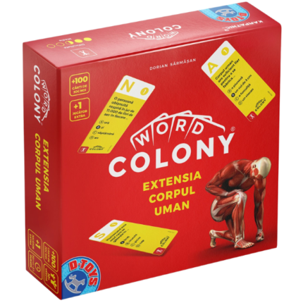 Joc de societate "Word Colony - Corpul uman", rom.