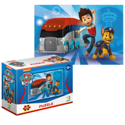 Puzzle-mini "Zik Ryder și Chase", seria Patrula cățelușilor, 35 elem.