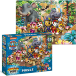 Puzzle «Jungla», seria Patrula cățelușilor, 60 elem. Bine ați venit în lumea puzzle-urilor!Ce echipă minunată formează Skye, Everest și Marshall, nu crezi? Și care este cățelușul preferat al micuților voștri? Personajele de desene animate preferate de copii pe noile puzzle-uri Dodo. Copiii pot învăța cuvinte noi, pot inventa povești și, cel mai important - pot afla despre aventurile uimitoare ale Cățelușului Potty. Puzzle-urile de 60 de piese sunt concepute pentru copii începând cu vârsta de 4 ani, sunt luminoase, realizate din carton dens și ușor de jucat.Puzzle-urile noastre cu personajele de desene animate preferate ale copiilor sunt special concepute pentru ca aceștia să se bucure de momente captivante, să învețe cuvinte noi, să inventeze povești și, cel mai important, să se cufunde în aventurile uimitoare din Puppy Patrol.Puzzle-urile de 60 de piese sunt concepute pentru copii începând cu vârsta de 4 ani. Sunt luminoase, realizate din carton rezistent și ușor de jucat. Colecționarea puzzle-urilor nu este doar o distracție, ci și un exercițiu util pentru dezvoltarea motricității fine, a gândirii logice și a atenției la copii. Oferiți-i micuțului dvs. o călătorie fascinantă cu puzzle-urile noastre!