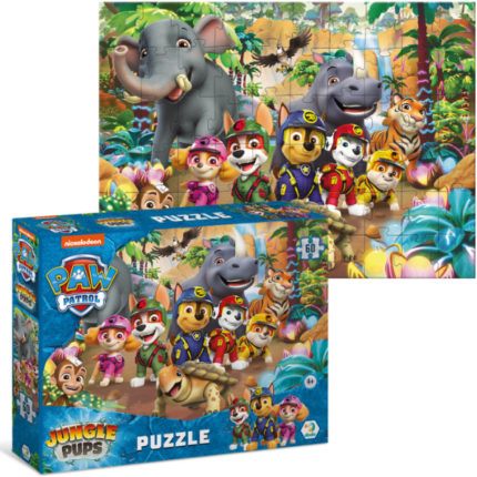 Puzzle «Jungla», seria Patrula cățelușilor, 60 elem. Bine ați venit în lumea puzzle-urilor!Ce echipă minunată formează Skye, Everest și Marshall, nu crezi? Și care este cățelușul preferat al micuților voștri? Personajele de desene animate preferate de copii pe noile puzzle-uri Dodo. Copiii pot învăța cuvinte noi, pot inventa povești și, cel mai important - pot afla despre aventurile uimitoare ale Cățelușului Potty. Puzzle-urile de 60 de piese sunt concepute pentru copii începând cu vârsta de 4 ani, sunt luminoase, realizate din carton dens și ușor de jucat.Puzzle-urile noastre cu personajele de desene animate preferate ale copiilor sunt special concepute pentru ca aceștia să se bucure de momente captivante, să învețe cuvinte noi, să inventeze povești și, cel mai important, să se cufunde în aventurile uimitoare din Puppy Patrol.Puzzle-urile de 60 de piese sunt concepute pentru copii începând cu vârsta de 4 ani. Sunt luminoase, realizate din carton rezistent și ușor de jucat. Colecționarea puzzle-urilor nu este doar o distracție, ci și un exercițiu util pentru dezvoltarea motricității fine, a gândirii logice și a atenției la copii. Oferiți-i micuțului dvs. o călătorie fascinantă cu puzzle-urile noastre!