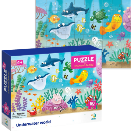 Puzzle "Lumea subacvatică", seria Animale, 60 elem.