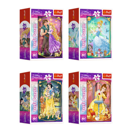 Puzzle 54 mini - Prințesele Disney Fermecătoare, (as.)