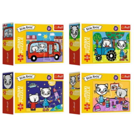 Пазлы - miniMaxi Kittykit 20 эл., (асс.)