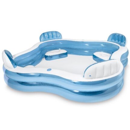 INTEX Piscină gonflabilă pentru familie 229x229x66 cm, 990 L, 3+