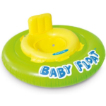 INTEX Cerc gonflabil cu decupaje pentru picioare D 76 cm, până la 15kg, 1-2 ani Premergătorul acvatic gonflabil Intex „Baby Float” este destinat copiilor cu vârsta cuprinsă între 1 și 2 ani.Premergătoarele gonflabile sunt cele mai de încredere dintre întregul arsenal gonflabil, oferind siguranță și stabilitate maximă pe apă. Perna gonflabilă oferă suport suplimentar pentru spatele copilului, iar două inele gonflabile țin în mod fiabil glisoarele gonflabile pe suprafața apei. Copilul stă într-o nișă specială și este ținut la suprafață datorită acestor inele gonflabile. Acest design asigură siguranță și confort maxim pentru cei mai mici copii.Caracteristicile produsului• Pentru copii de la 1 la 2 ani• Diametru 76 cm• Creat din vinil de 0,30 mm grosime• Două inele gonflabile pentru stabilitate și siguranță• Spate - pernă de aer• Cusături netede pe orificiile picioarelor• 4 camere de aer• Greutate maxima: 15 kgInclude:• Trusă pentru reparații 
