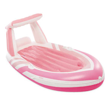INTEX Надувной плот "Pink Paradise Boat Float", 257 x 135 см, до 100 кг, 8+