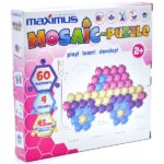 Игровой набор «Мозаика-пазл» 60 эл. Игровой набор "Мозаика-пазл"" - лучшая игрушка для развития творческого воображения ребенка.В наборе: 	60 элементов. 	яркие и насыщенные цвета. 	размер детали 45мм. 	удобная упаковка для хранения. 	детали крепятся между собой как пазлы.Составление мозаики тренирует: мелкую моторику и логическое мышление.Знакомит самых маленьких детей: с формами и цветами.Развивает: воображение и пространственное мышлениеИгра в мозаику заинтересует малыша созданием своих шедевров.Играй! Учись! Развивайся!