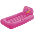 Bestway Saltea gonflabilă p/u copii 76х132х46cm cu spătar și iluminare Salteaua gonflabilă Bestway pentru copii, cu dimensiunile 76x132x46 cm, este accesoriul perfect pentru o relaxare sigură și confortabilă în apă. Echipată cu un spătar pentru susținere suplimentară și siguranță, salteaua permite copiilor să se bucure de înot cu maxim confort. Iluminarea integrată conferă saltelei un aspect unic și strălucitor, fiind alegerea ideală pentru jocuri în apă seara sau pentru relaxare. Realizată din material de înaltă calitate, rezistent la uzură, salteaua este ușor de umflat și de deflat. Este alegerea perfectă pentru momente de distracție și siguranță în piscină sau pe plajă.Caracteristici principale: 	Dimensiune: 76x132x46 cm. 	Funcții suplimentare: spătar pentru susținere și iluminare integrată. 	Material: durabil și rezistent la uzură. 	Utilizare: pentru înot și relaxare în apă. 	Confort: ușor de umflat și deflat.Salteaua gonflabilă Bestway cu spătar și iluminare este nu doar stilată, dar și sigură, făcând distracția în apă și mai plăcută și confortabilă pentru copilul dumneavoastră!