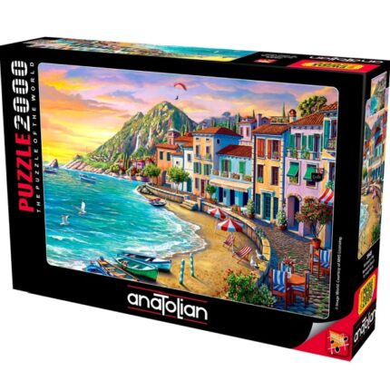 Puzzle 2000 elemente Minunata plaja