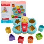 Fisher-Price Сортер "Метелик" "Сортер Бабочка" Fisher-PriсeПусть моторика вашего малыша развивается быстрее! Эта симпатичная игрушка в виде бабочки содержит 6 разноцветных фигурок. Раскладывайте и сортируйте их вместе! Даже самые маленькие смогут легко открыть крышку и вытащить фигурки. А со временем ваш малыш научится подбирать нужный блок к нужному отверстию в крышке. Такие игрушки помогают развивать у детей мелкую моторику рук, зрительно-двигательную координацию и моторику рук. А самое веселое – это рассыпать фигурки и начать игру заново! Игра поможет познакомить ребенка с названиями цветов и форм.Рекомендуемый возраст: 6 месяцев +[embed]https://www.youtube.com/watch?v=gJsjuiMxKsA[/embed]