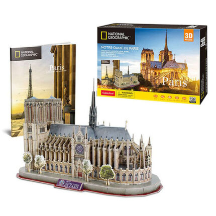3D puzzle “Notre Dame De Paris”, 128 elemente