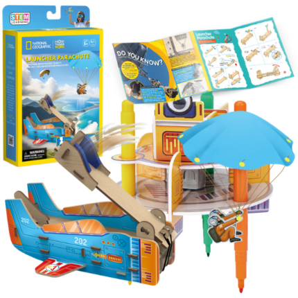 3D puzzle "Lansator Parașută"