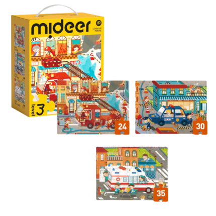 Seria de puzzle-uri „Echipa de Salvare”, 3 în 1, nivelul 3