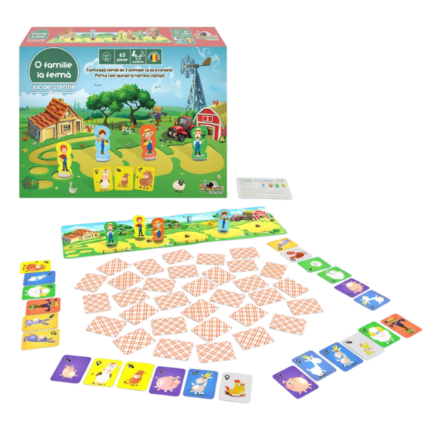Настольная игра "Семья на ферме”, (рум.)