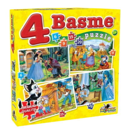 Puzzle Noriel "4 Basme", 42 elem.