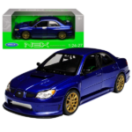 Mașina de colecție SUBARU IMPREZA 1:24 WELLY
