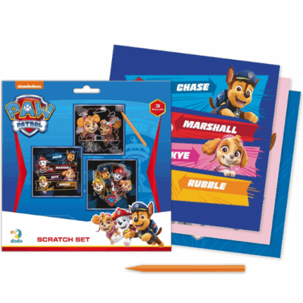 Set de gravuri «Echipa», seria Patrula cățelușilor Bun venit în lumea Patrulei Cățelușilor cu setul de gravură!Aceste gravuri captivante de 21 × 21 cm ale supereroilor preferați vor menține atenția copilului tău ore întregi.Setul este format din trei gravuri cu eroii care sunt întotdeauna gata să se ajute reciproc. Împreună formează o echipă invincibilă, care lucrează în mod bine coordonat și organizat, salvând oameni. Așadar, dacă micul tău supererou adoră aceste personaje, gravura va fi un obiect excelent pentru creativitatea copilului tău.Lăsați-l pe copilul dumneavoastră să se scufunde în lumea captivantă a Patrulei Cățelușilor cu acest set unic de gravuri!
