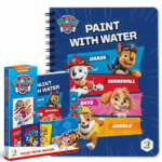 Set de colorat cu apă «Cățeluși», seria Patrula cățelușilor, 8 pagini Bine ați venit în lumea Patrula cățelușilor cu setul de colorat!Set de colorat cu apă "Cățeluși", seria Patrula cățelușilor, 8 pagini - Aceasta este o jucărie creativă fascinantă pentru copii, în care magia se dezvăluie prin interacțiunea imaginilor cu apa.Setul include cărți speciale cu imagini care devin vizibile atunci când intră în contact cu apa. Copiii pot folosi un marker special umplut cu apă pentru a desena imaginile. Acest proces captivant stimulează creativitatea și îi ajută pe copii să descopere lumea magică a artei.