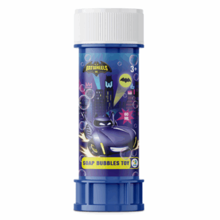 Baloane de săpun «Batwheels», 60 ml Scufundă-te într-o lume a distracției cu baloanele de săpun "Batwheels"!Copiii pur și simplu adoră să se joace cu aceste bule, care le aduc o distracție și o bucurie incredibile.Lăsați-i pe cei mici să se cufunde în lumea minunată a jocului cu baloanele noastre de săpun Batwheels și vedeți-i cum se distrează și zâmbesc