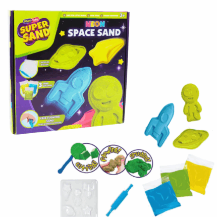 Set cinetic "Nisip cosmic neon"